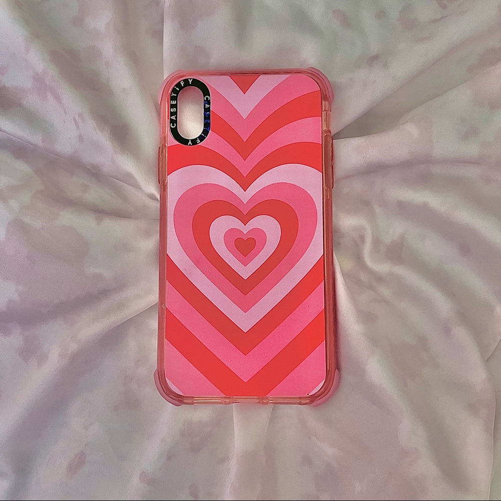 Casetify IPhone XR Ultra Impact Heart Tunnel Phone Case